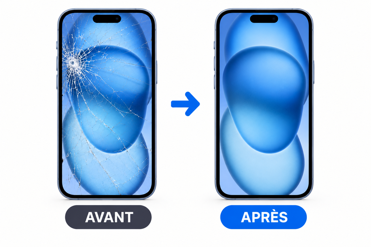 Réparation écran iPhone 17, 17e, 17 Air, 17 Pro et 17 Pro Max - Changement d'écran