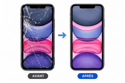 Réparation écran iPhone 11, 11 Pro et 11 Pro Max - Changement d'écran